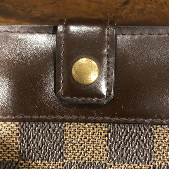 LOUIS VUITTON Damier Ebene Compact Bifold Wallet CA1011 Spain - Picture 10 of 17